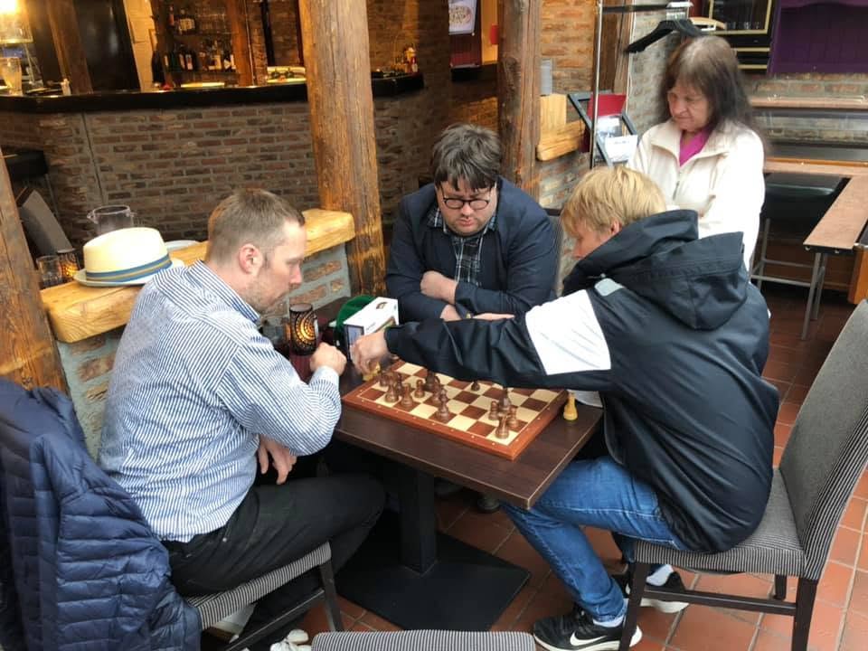 Members of Eiker Sjakklubb